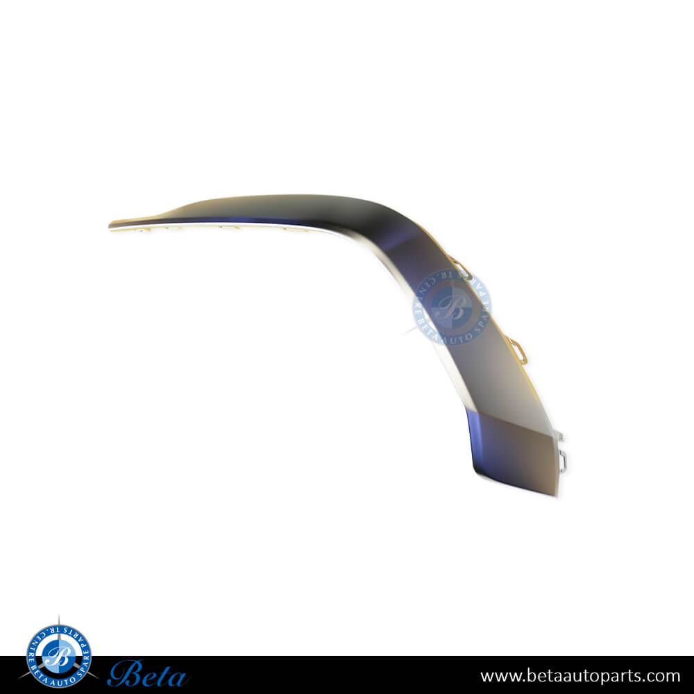 Right Side Rear Diffuser Moulding - Silver for Audi A4 S-Line 2020-Up models, Part Number 8W08535563Q7 Right Side Rear Diffuser Moulding - Silver for Audi A4 S-Line 2020-Up models, Part Number 8W08535563Q7